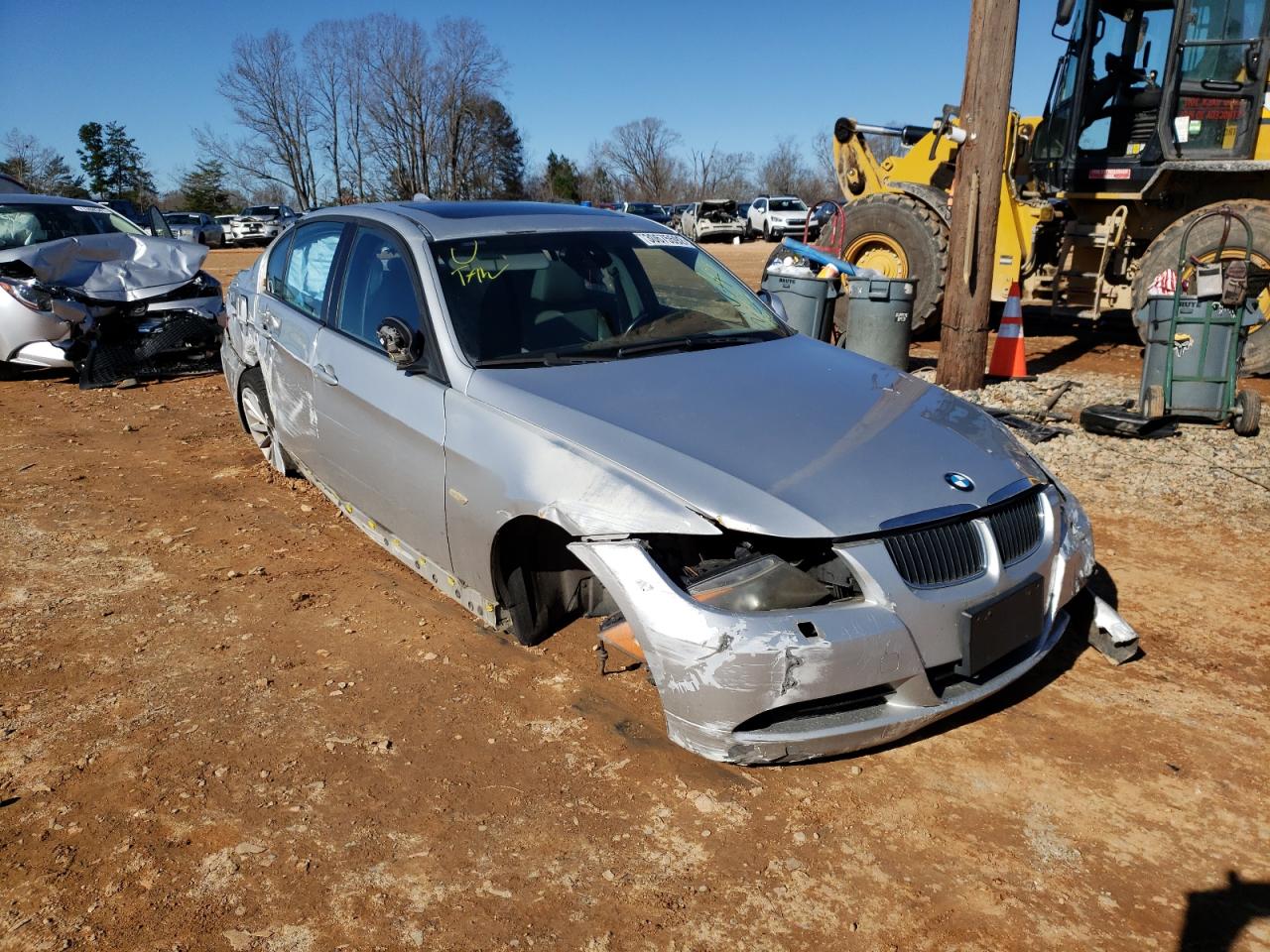 BMW 325 I 2006 with VIN WBAVB13596PT24252 - Photo from auction