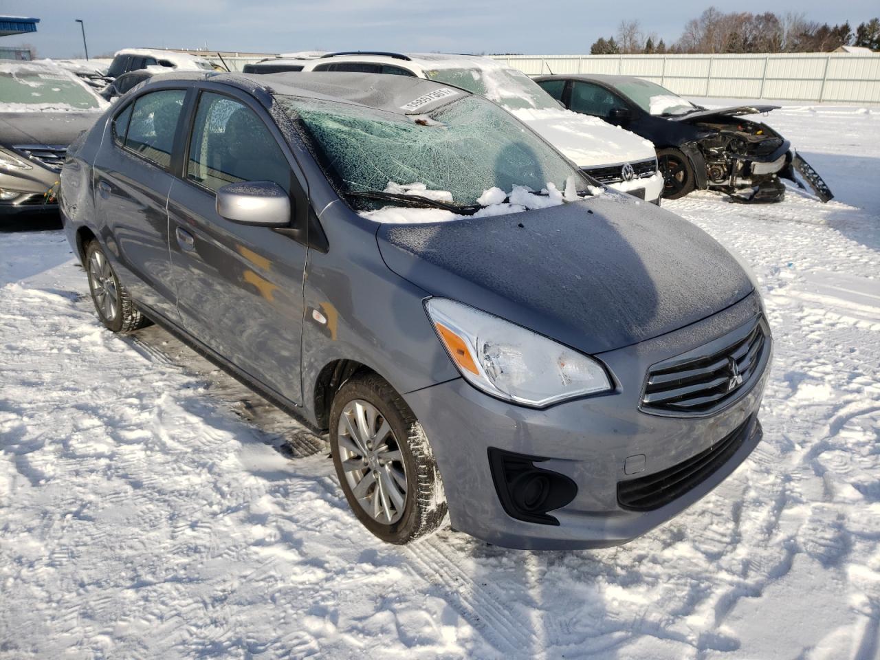 MITSUBISHI MIRAGE G4 2019 with VIN ML32F3FJ9KHF15288 - Photo from auction