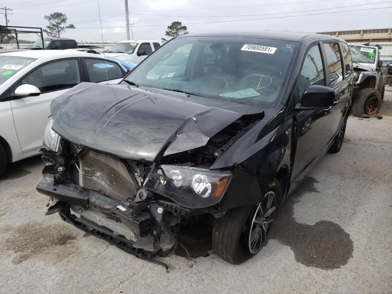 Photo 2 from auction – 2019 DODGE GRAND CARA with VIN 2C4RDGEG1KR535597