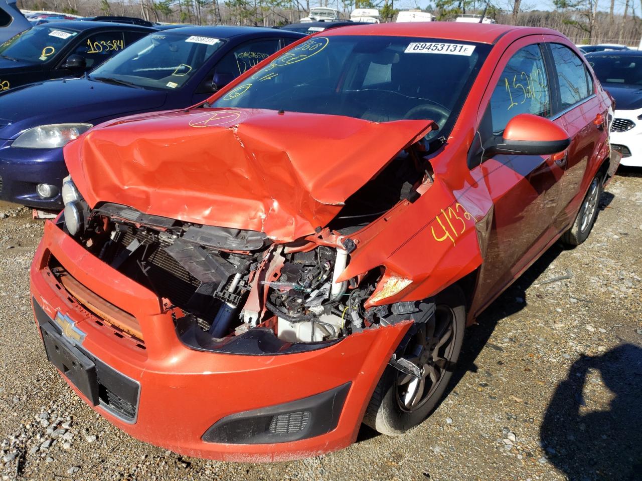 Photo 12 from auction – 2012 CHEVROLET SONIC LT with VIN 1G1JC5SH0C4197348