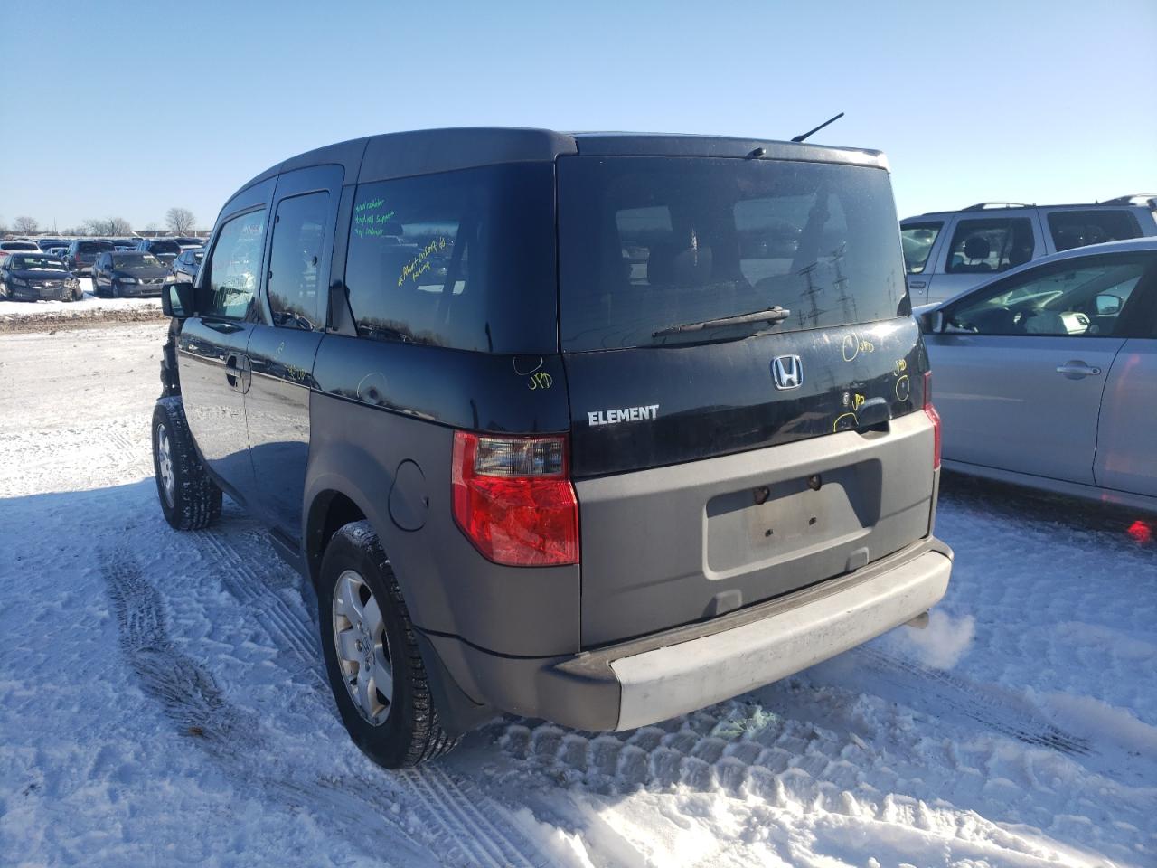 Photo 3 from auction – 2003 HONDA ELEMENT EX with VIN 5J6YH28573L033839