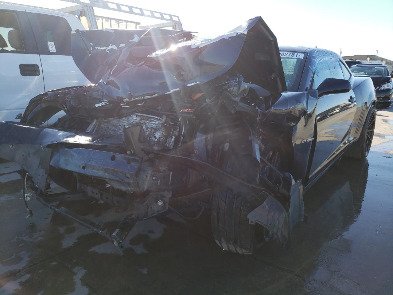 Photo 2 from auction – 2015 CHEVROLET CAMARO 2SS with VIN 2G1FK1EJ1F9144353