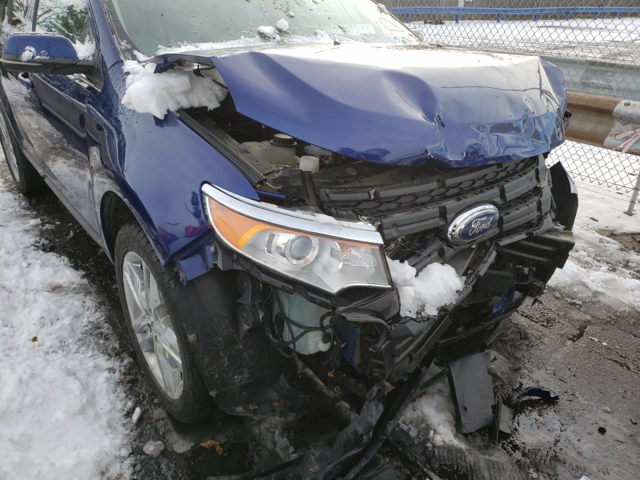Photo 9 from auction – 2013 FORD EDGE LIMIT with VIN 2FMDK4KC9DBA96740