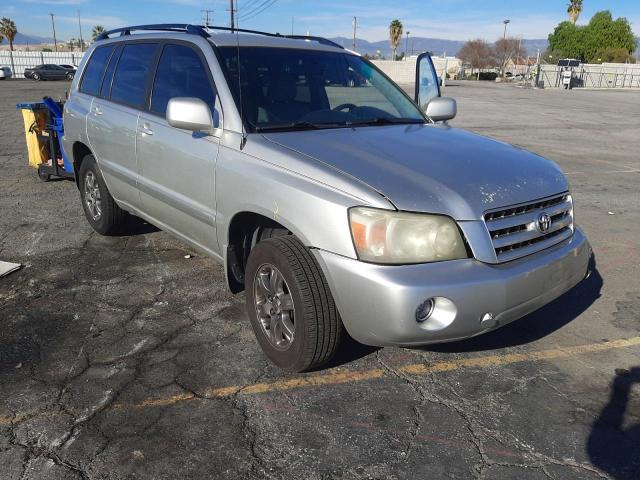 TOYOTA HIGHLANDER 2005 with VIN JTEEP21A550084646 - Photo from auction