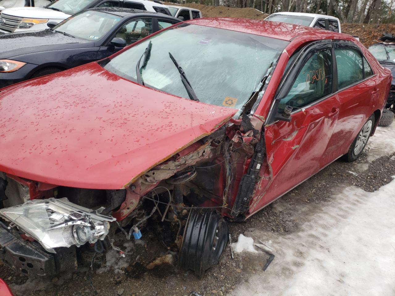 Photo 9 from auction – 2014 TOYOTA CAMRY L with VIN 4T4BF1FK0ER422213