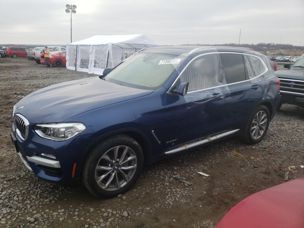 Photo 2 from auction – 2018 BMW X3 XDRIVE3 with VIN 5UXTR9C54JLA44745