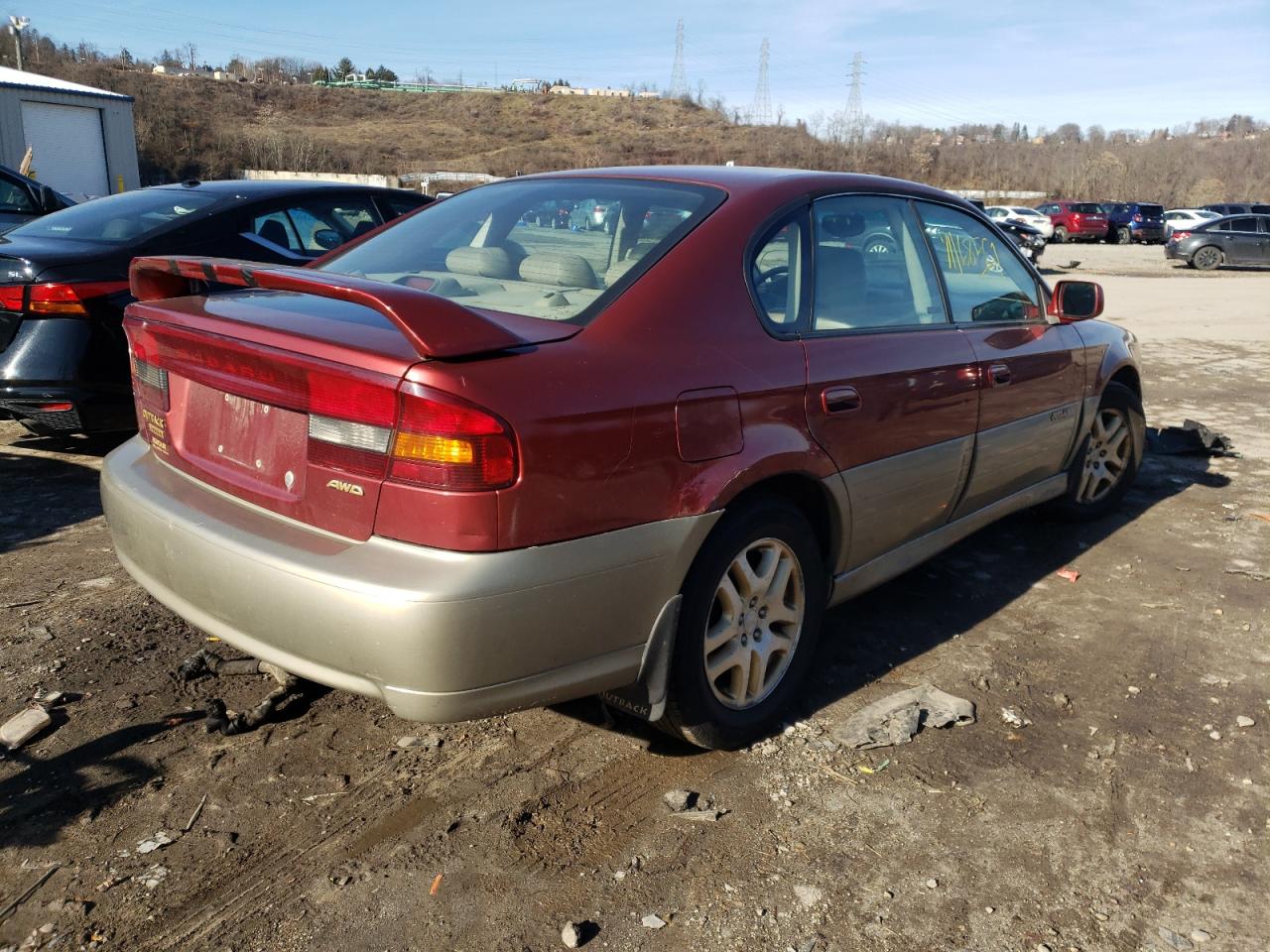 Photo 4 from auction – 2002 SUBARU LEGACY OUT with VIN 4S3BE686427211847