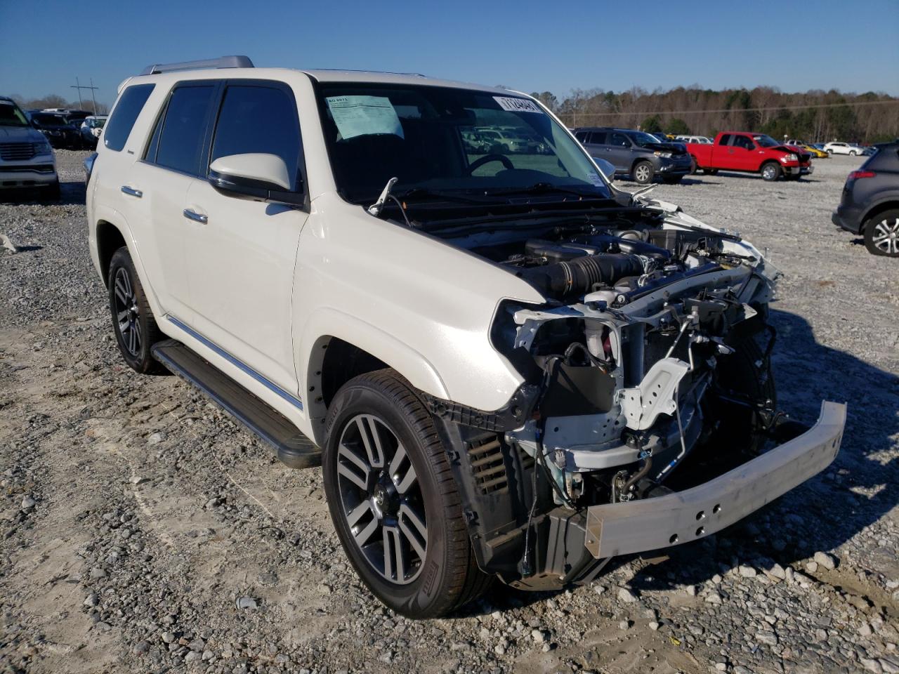 TOYOTA 4RUNNER SR 2020 with VIN JTEBU5JR7L5772585 - Photo from auction