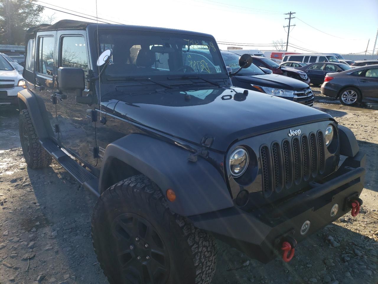 JEEP WRANGLER U 2017 with VIN 1C4BJWDG0HL545285 - Photo from auction