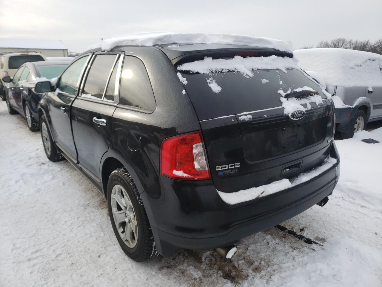 Photo 3 from auction – 2013 FORD EDGE SE with VIN 2FMDK3G91DBA87330