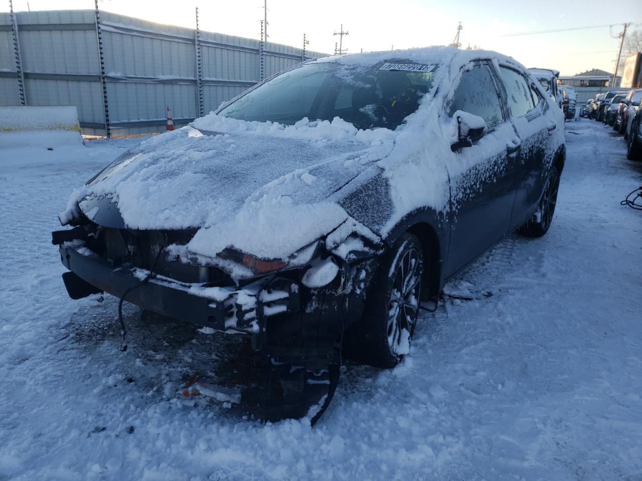 Photo 2 from auction – 2017 TOYOTA COROLLA with VIN 2T1BURHE1HC851629