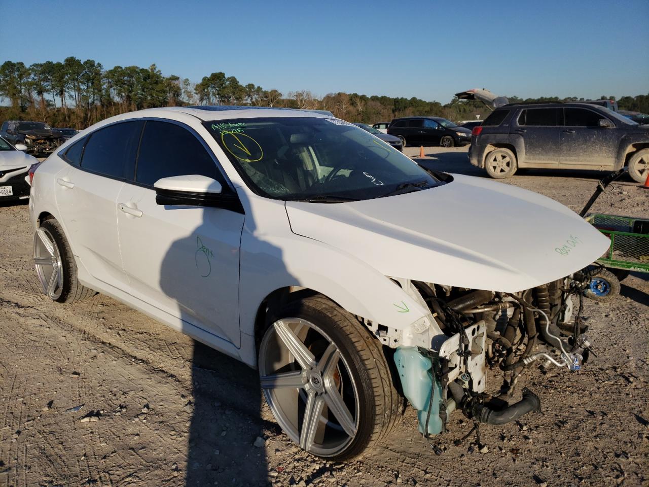 HONDA CIVIC EXL 2016 with VIN 19XFC1F73GE009627 - Photo from auction