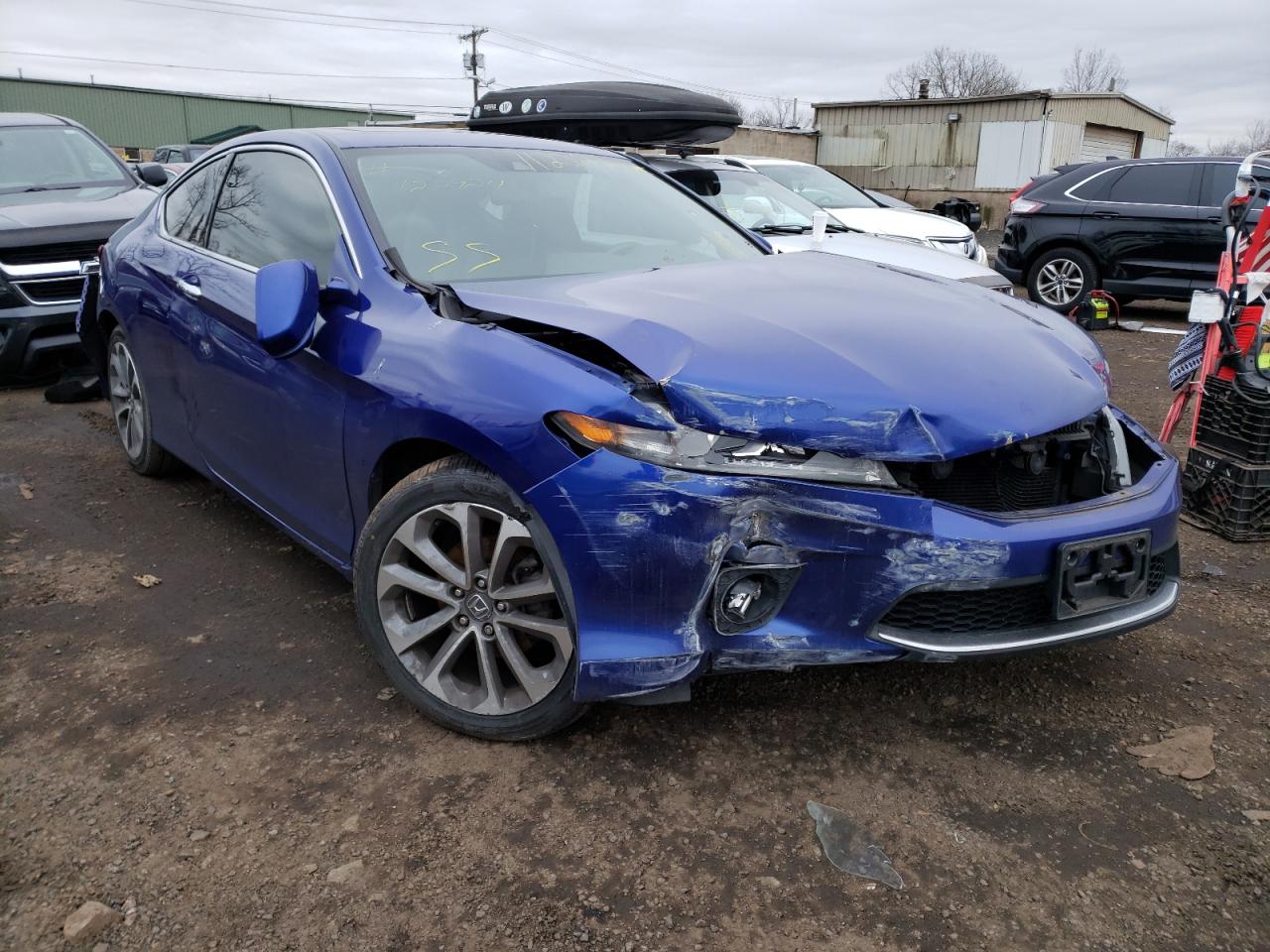 HONDA ACCORD EXL 2015 with VIN 1HGCT2B84FA000171 - Photo from auction