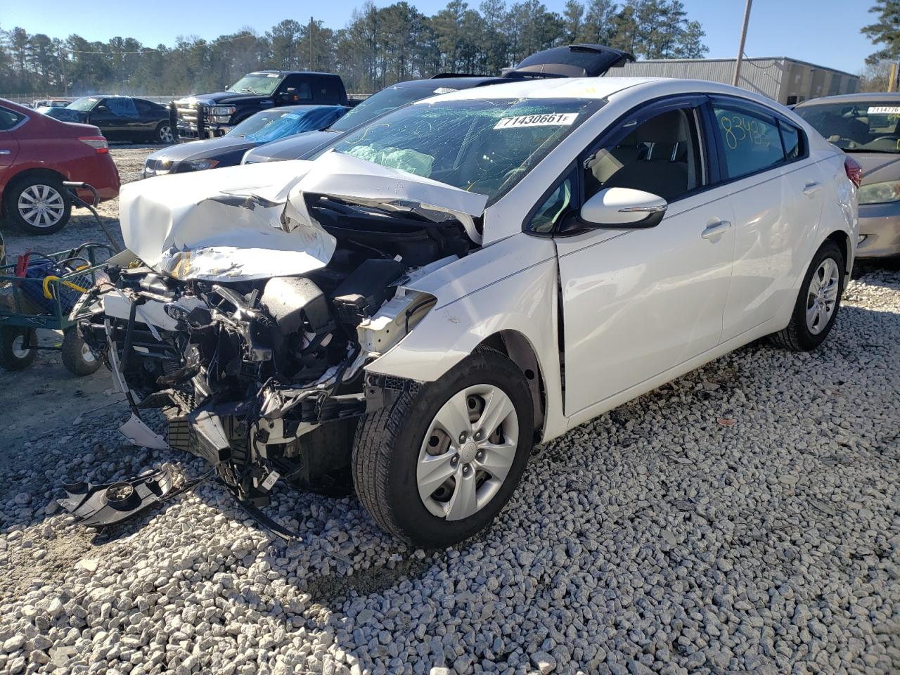 Photo 2 from auction – 2016 KIA FORTE LX with VIN KNAFX4A62G5550987
