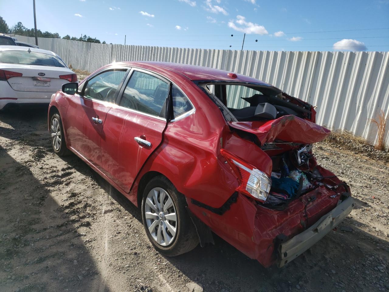 Photo 3 from auction – 2017 NISSAN SENTRA S with VIN 3N1AB7AP0HL684939