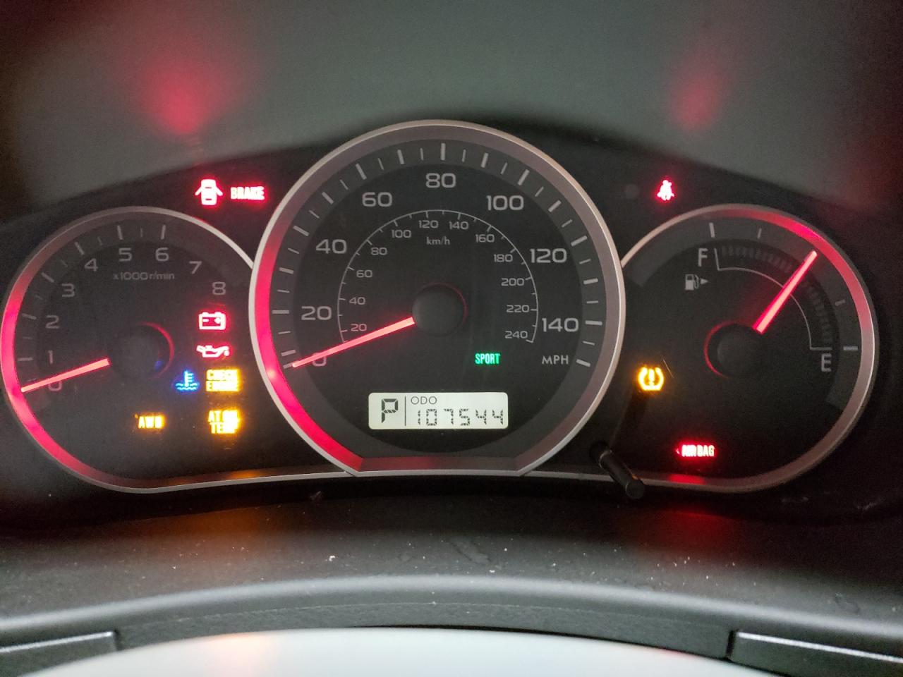 Photo 8 from auction – 2008 SUBARU IMPREZA 2. with VIN JF1GE61688H521427