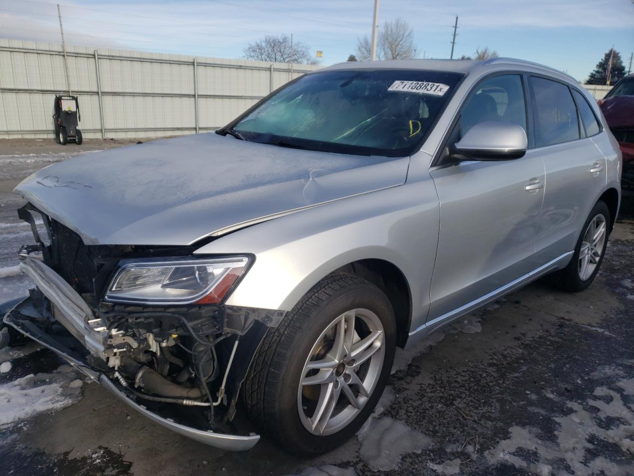 Photo 2 from auction – 2014 AUDI Q5 PREMIUM with VIN WA1LFAFP9EA042846