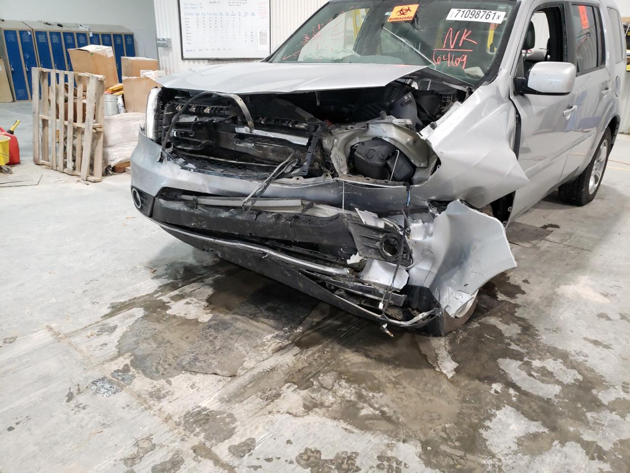 Photo 9 from auction – 2015 HONDA PILOT EX with VIN 5FNYF4H46FB016469