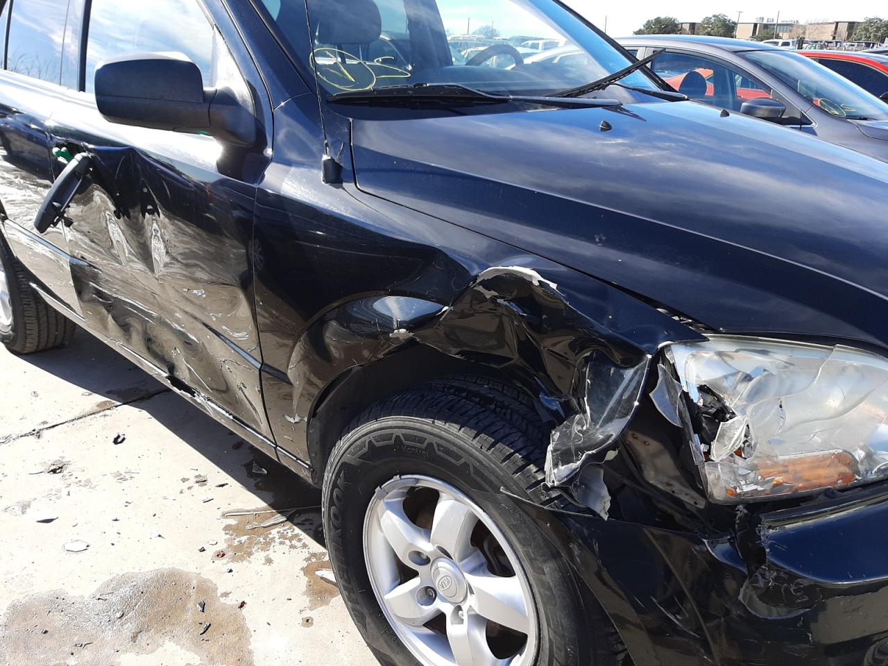 Photo 9 from auction – 2008 KIA SORENTO EX with VIN KNDJD735485838474