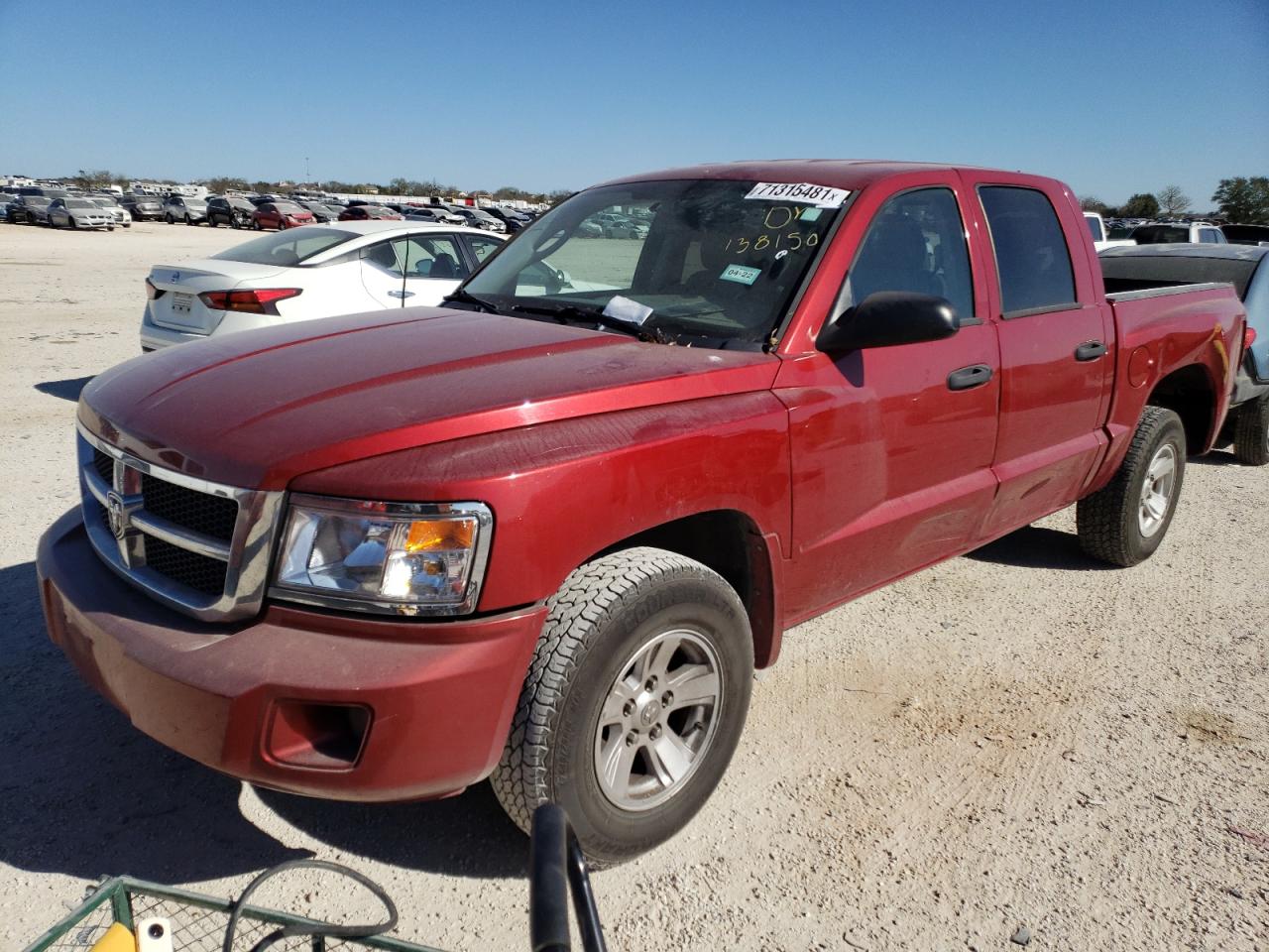 Photo 2 from auction – 2008 DODGE DAKOTA QUA with VIN 1D7HE48N78S539488