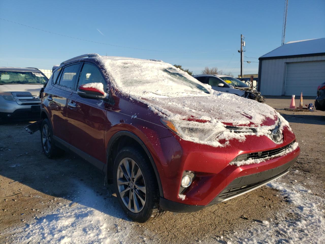 TOYOTA RAV4 LIMIT 2018 with VIN JTMDFREV8JD243607 - Photo from auction