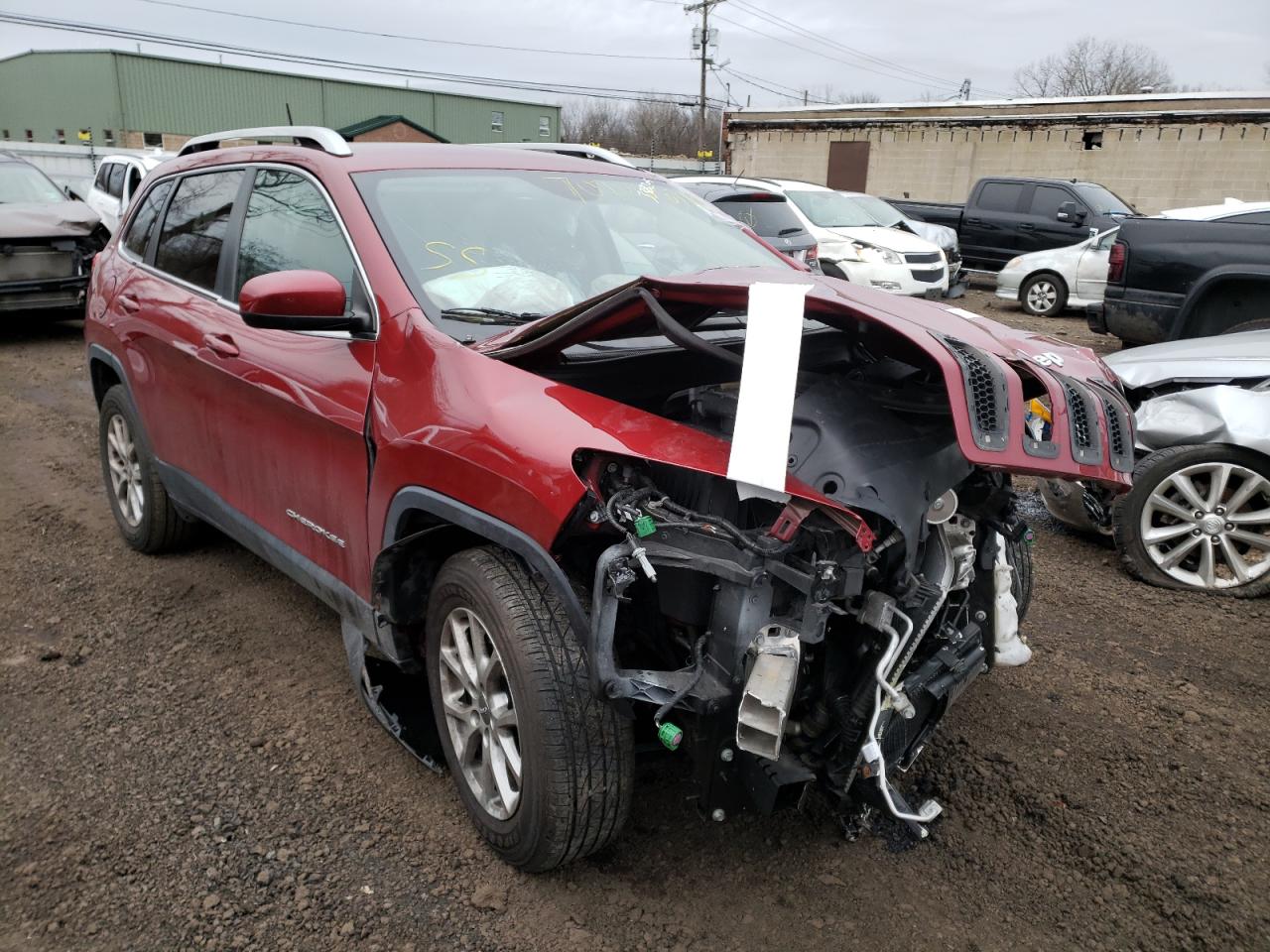 JEEP CHEROKEE L 2016 with VIN 1C4PJMCB8GW338205 - Photo from auction