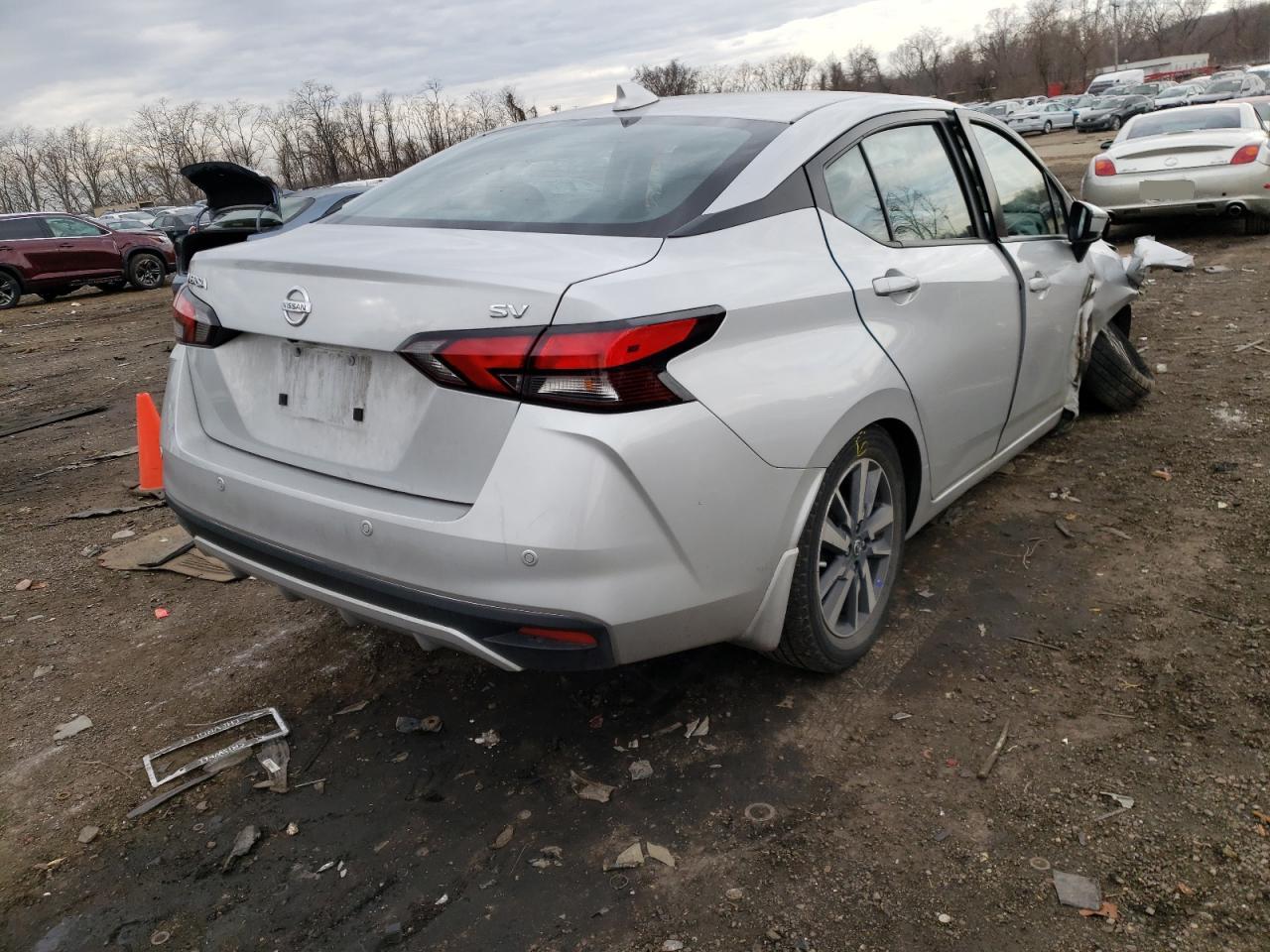 Photo 4 from auction – 2020 NISSAN VERSA SV with VIN 3N1CN8EV6LL845740