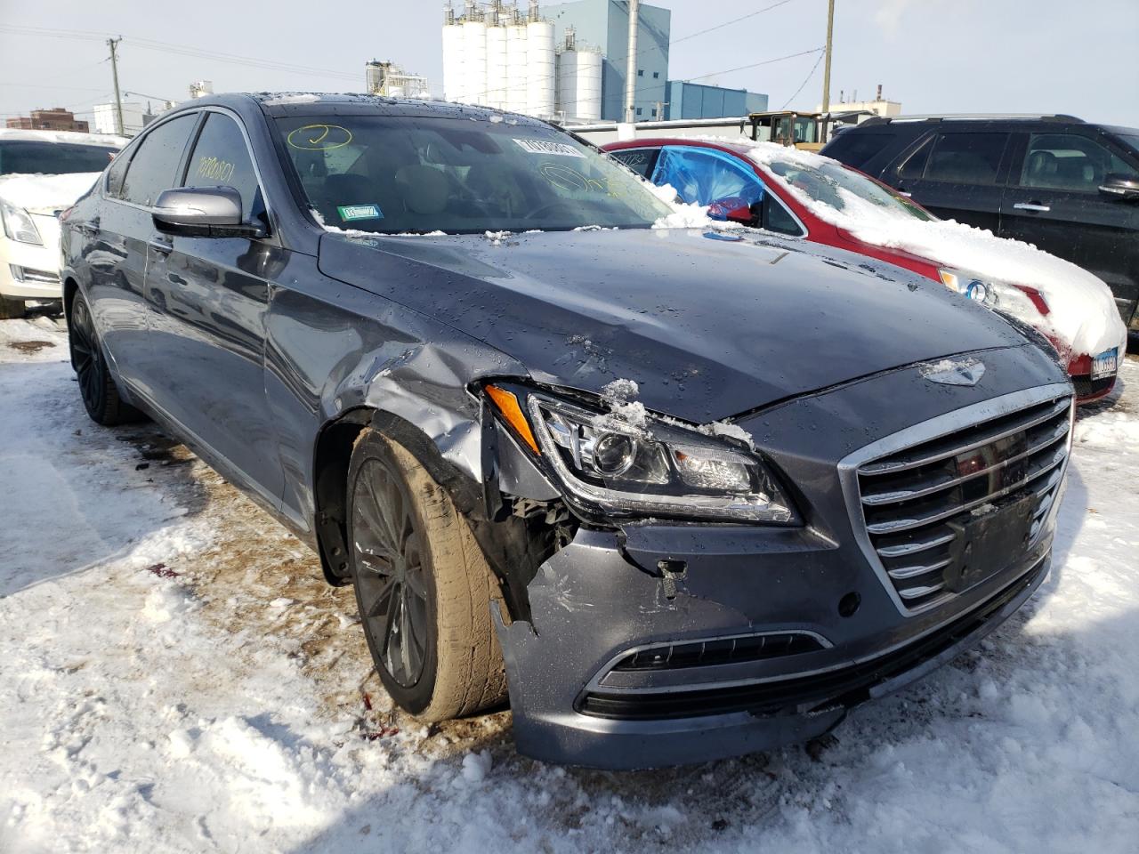 Photo 1 from auction – 2015 HYUNDAI GENESIS 3. with VIN KMHGN4JE4FU084550
