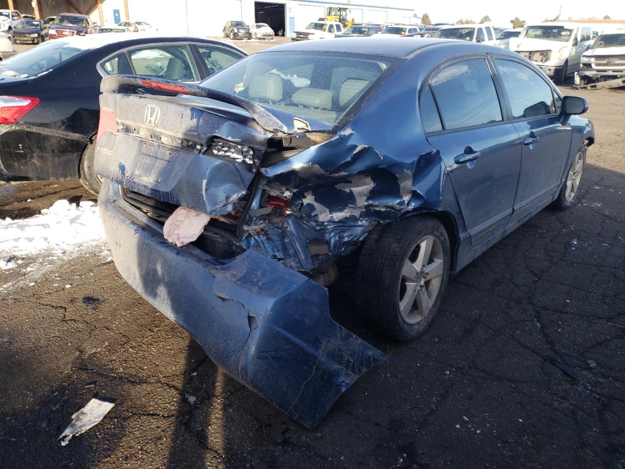 Photo 4 from auction – 2007 HONDA CIVIC EX with VIN 1HGFA16877L104960