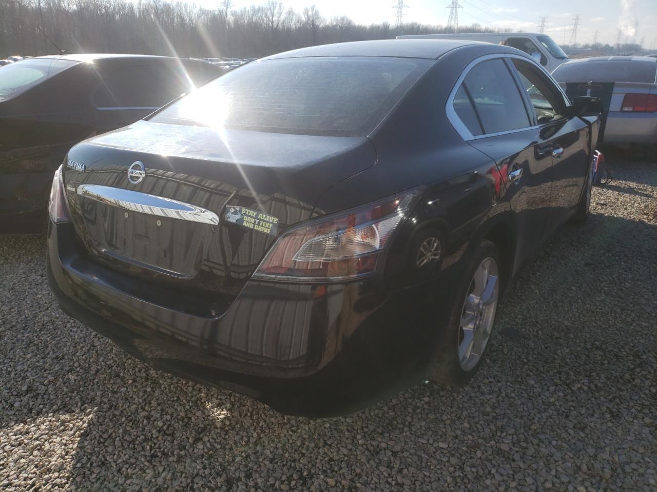 Photo 4 from auction – 2012 NISSAN MAXIMA S with VIN 1N4AA5AP4CC854234