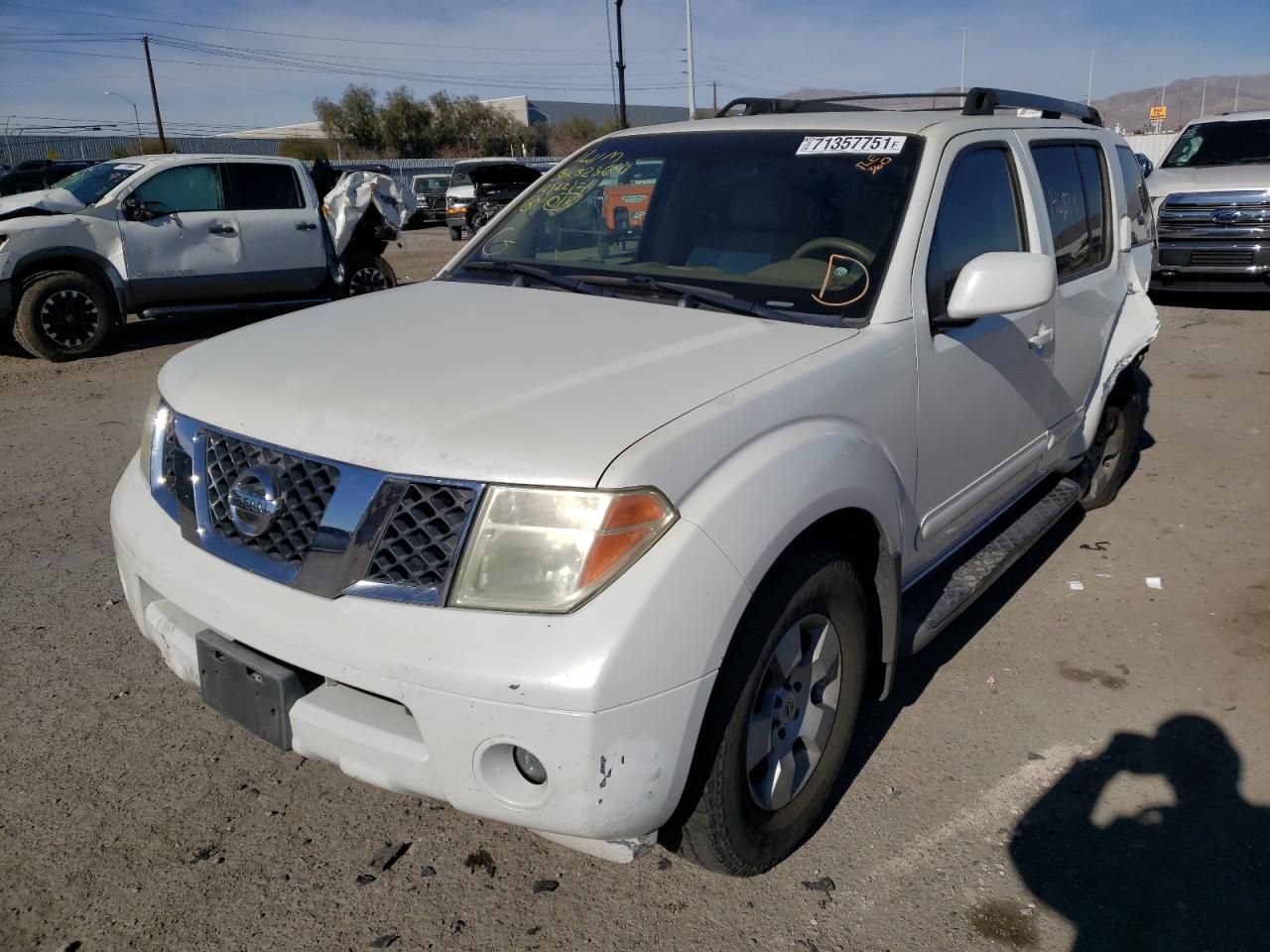 Photo 2 from auction – 2006 NISSAN PATHFINDER with VIN 5N1AR18U46C650010