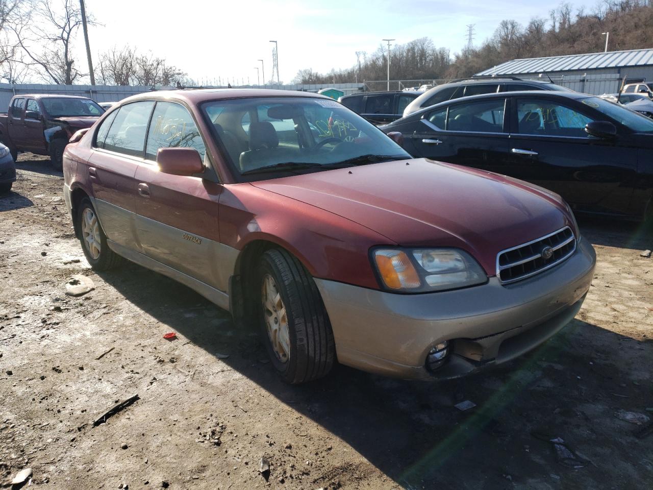 SUBARU LEGACY OUT 2002 with VIN 4S3BE686427211847 - Photo from auction