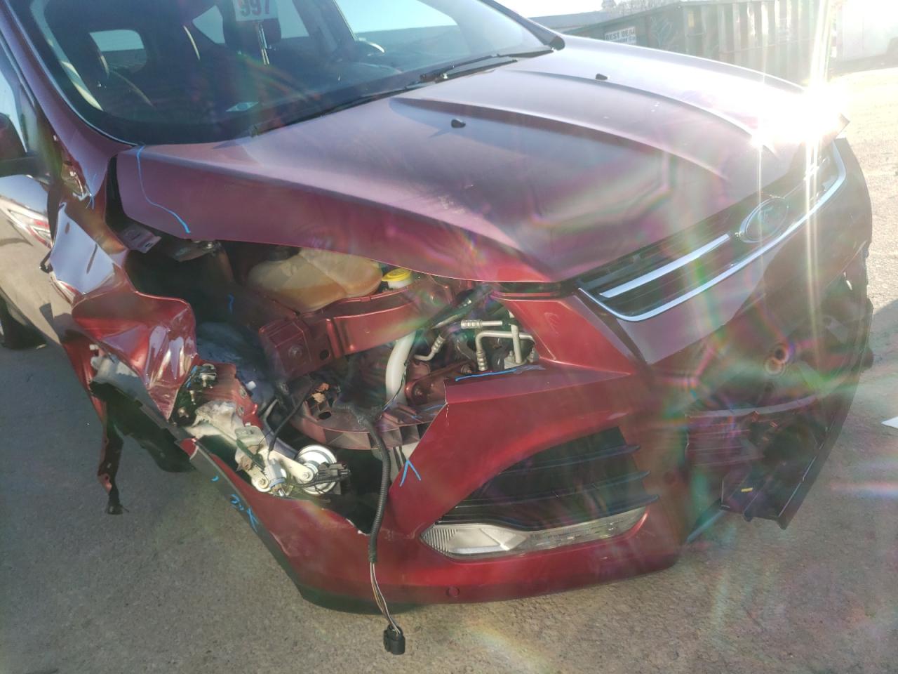 Photo 9 from auction – 2014 FORD ESCAPE TIT with VIN 1FMCU0J9XEUD07847