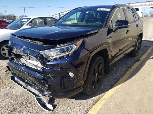 Photo 2 from auction – 2020 TOYOTA RAV4 XSE with VIN JTMEWRFV0LD531014