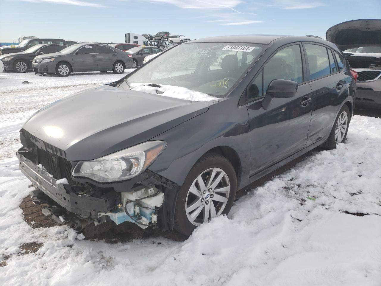 Photo 2 from auction – 2016 SUBARU IMPREZA PR with VIN JF1GPAB67G8292989
