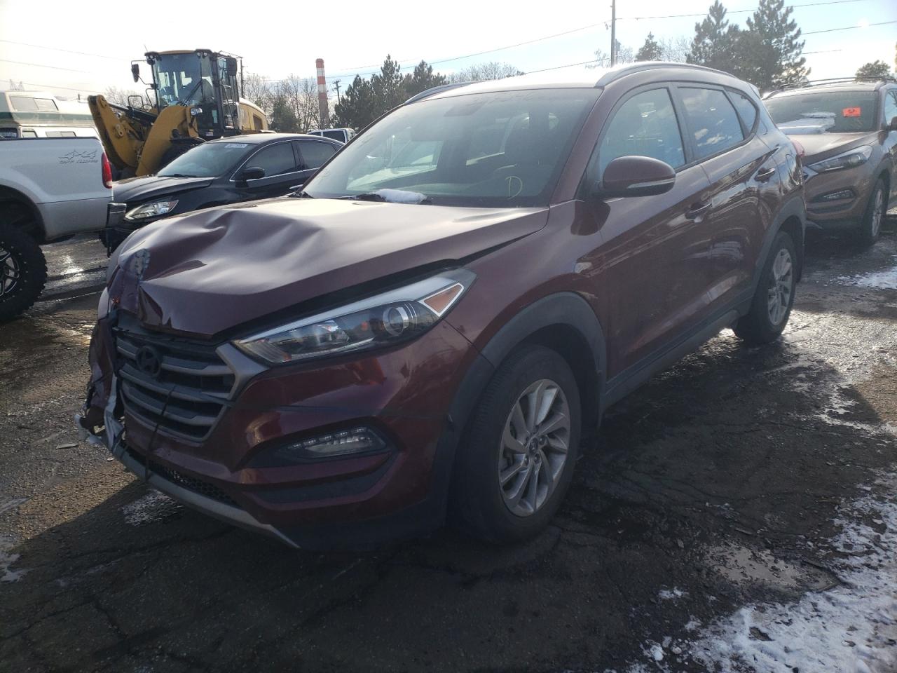 Photo 2 from auction – 2016 HYUNDAI TUCSON LIM with VIN KM8J3CA26GU046122