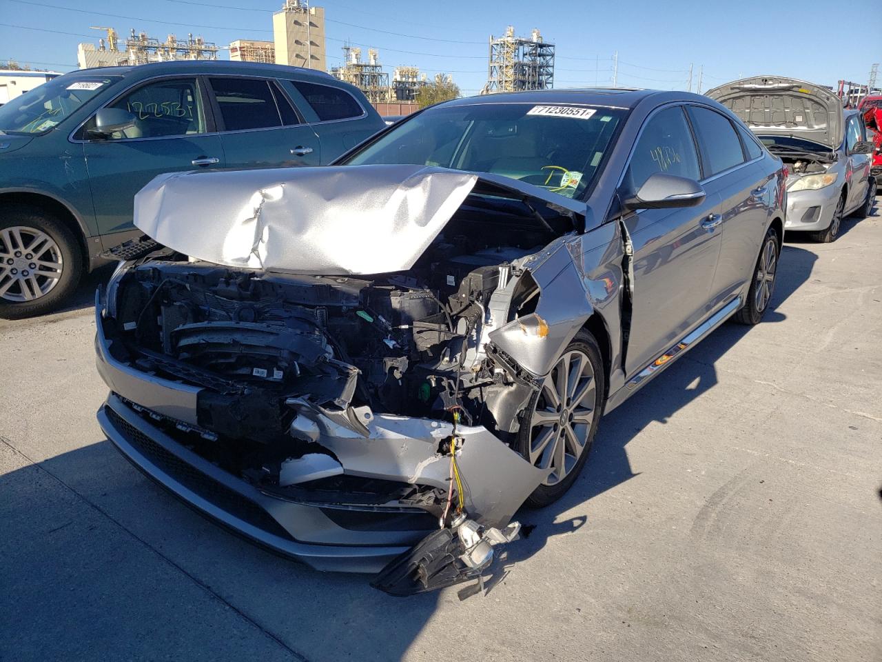 Photo 2 from auction – 2017 HYUNDAI SONATA SPO with VIN 5NPE34AF2HH567865