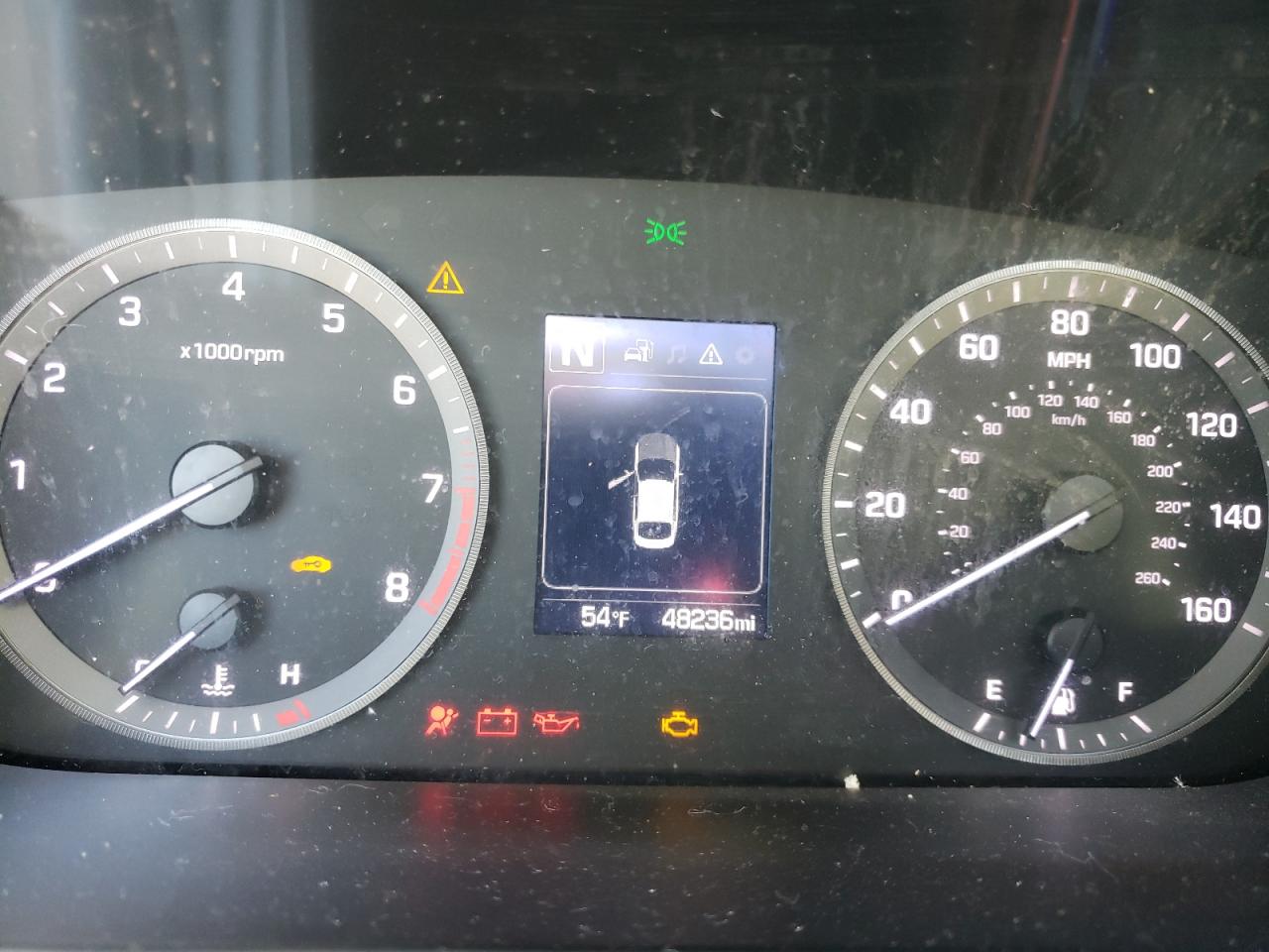 Photo 8 from auction – 2017 HYUNDAI SONATA SPO with VIN 5NPE34AF2HH567865