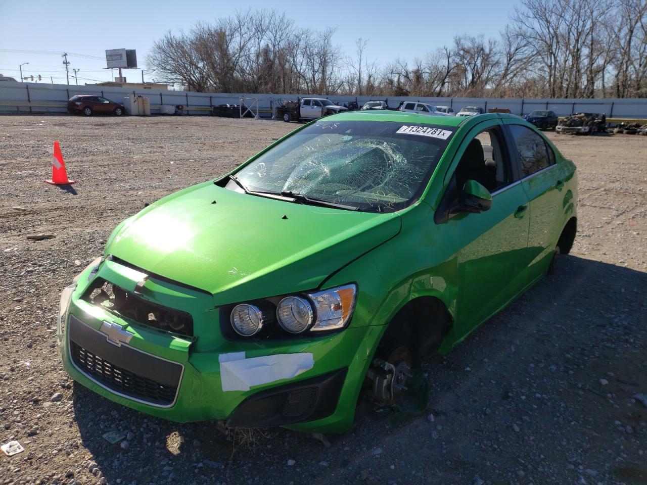 Photo 2 from auction – 2016 CHEVROLET SONIC LT with VIN 1G1JC5SB0G4114468