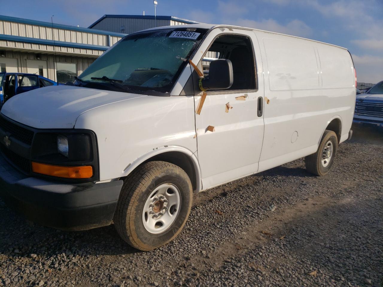 Photo 2 from auction – 2011 CHEVROLET EXPRESS G2 with VIN 1GCWGFBA3B1141009