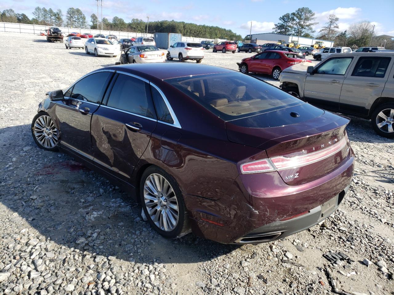 Photo 3 from auction – 2013 LINCOLN MKZ with VIN 3LN6L2G9XDR825238