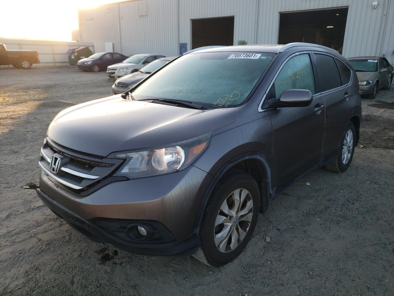 Photo 2 from auction – 2014 HONDA CR-V EXL with VIN 5J6RM3H71EL005173