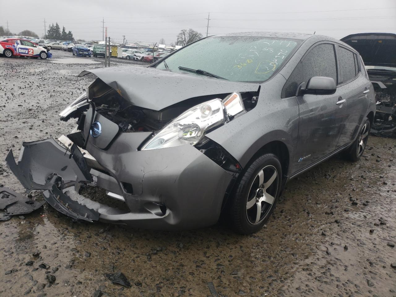 Photo 2 from auction – 2015 NISSAN LEAF S with VIN 1N4AZ0CP2FC304270