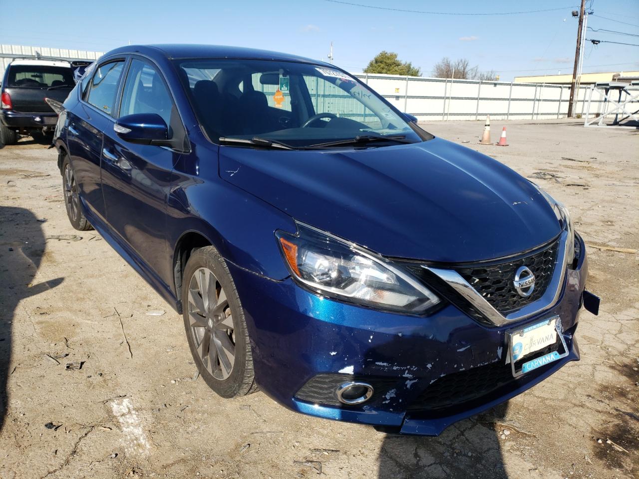 NISSAN SENTRA S 2016 with VIN 3N1AB7AP1GY318571 - Photo from auction
