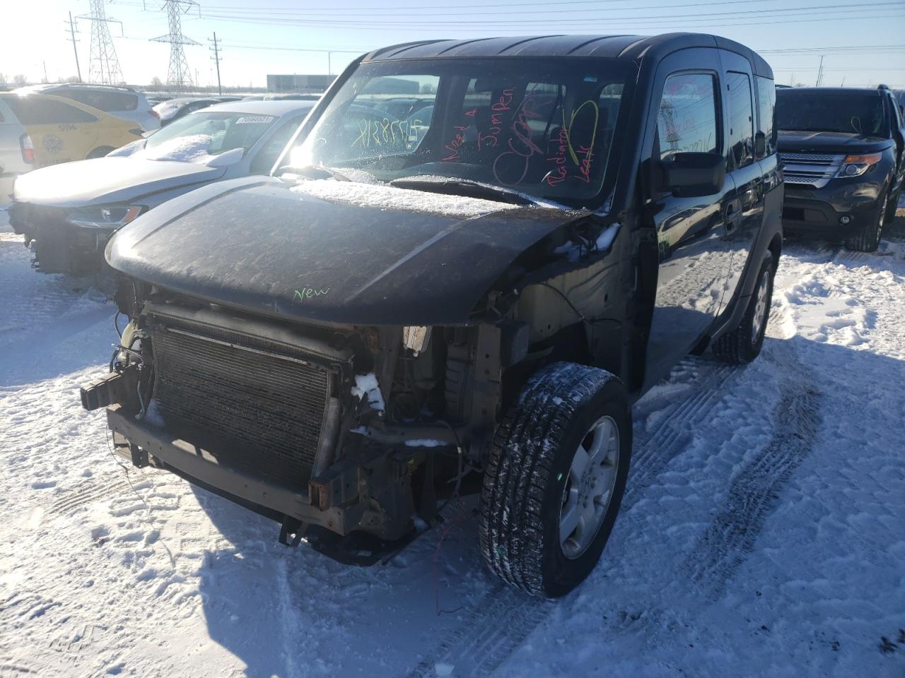 Photo 2 from auction – 2003 HONDA ELEMENT EX with VIN 5J6YH28573L033839