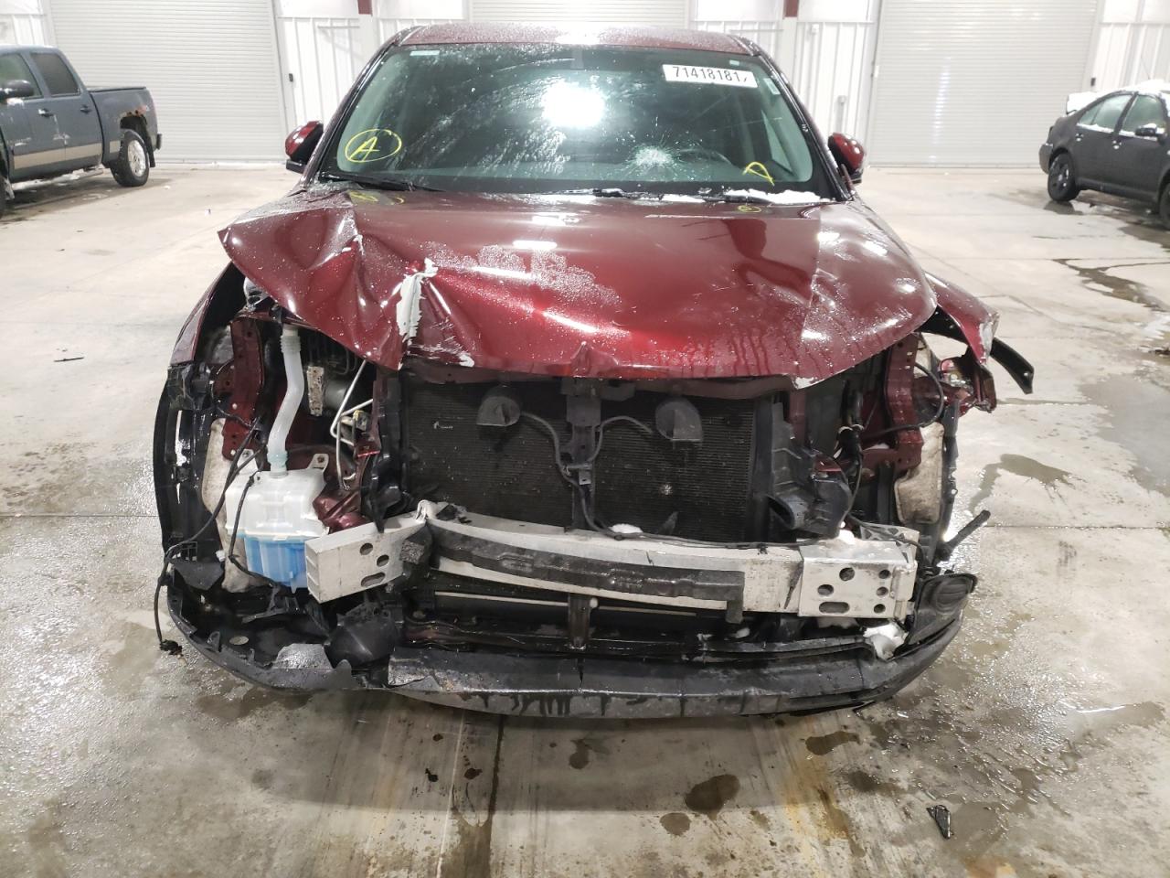 Photo 9 from auction – 2016 TOYOTA HIGHLANDER with VIN 5TDBKRFH5GS342054