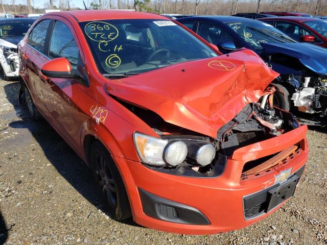 CHEVROLET SONIC LT 2012 with VIN 1G1JC5SH0C4197348 - Photo from auction