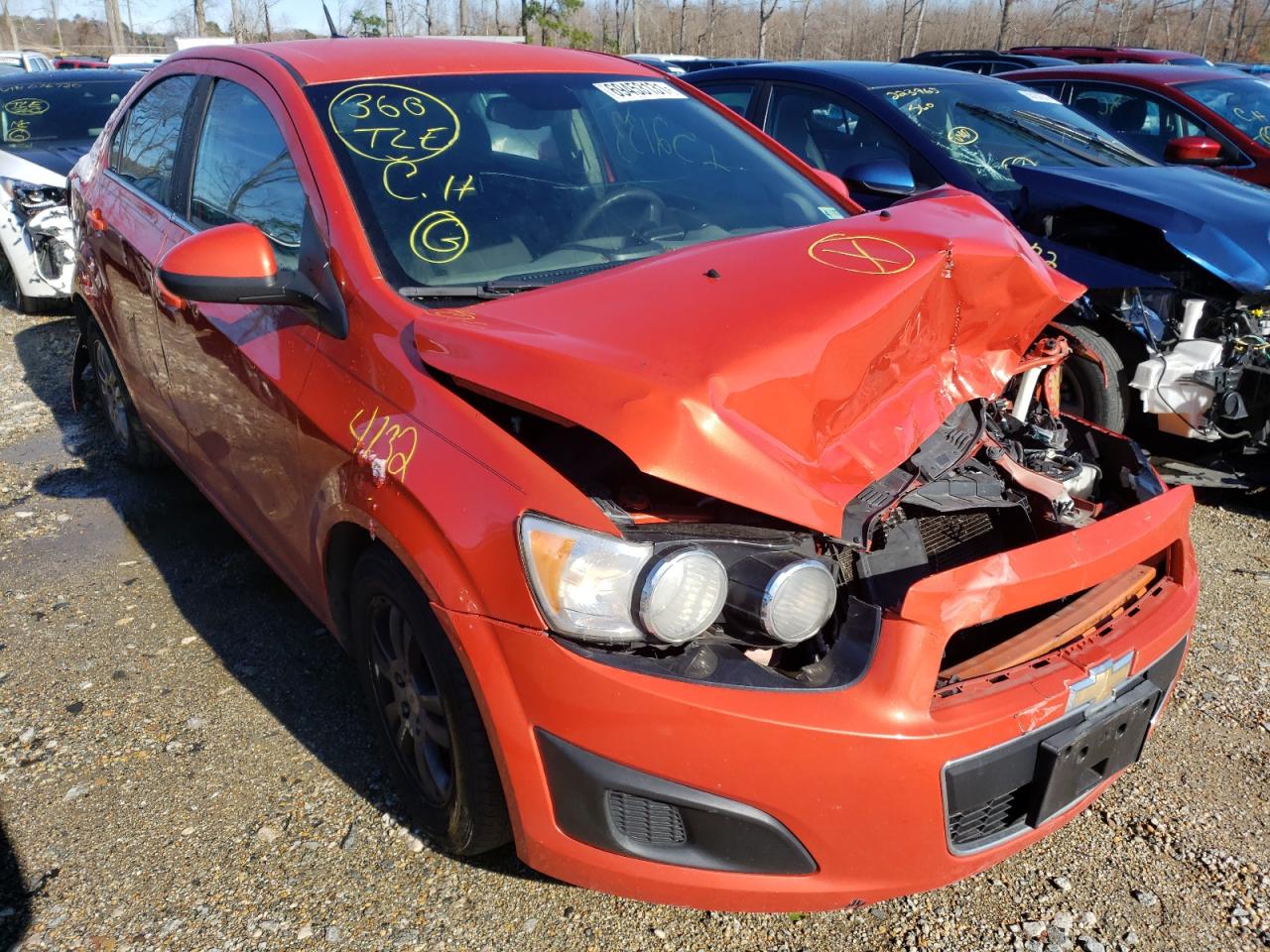 Photo 11 from auction – 2012 CHEVROLET SONIC LT with VIN 1G1JC5SH0C4197348