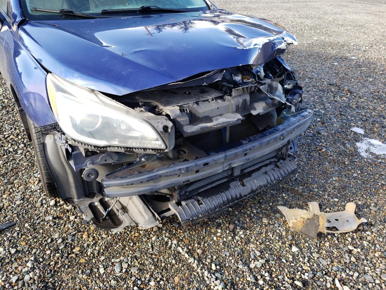 Photo 9 from auction – 2015 SUBARU LEGACY 2.5 with VIN 4S3BNAD6XF3006619