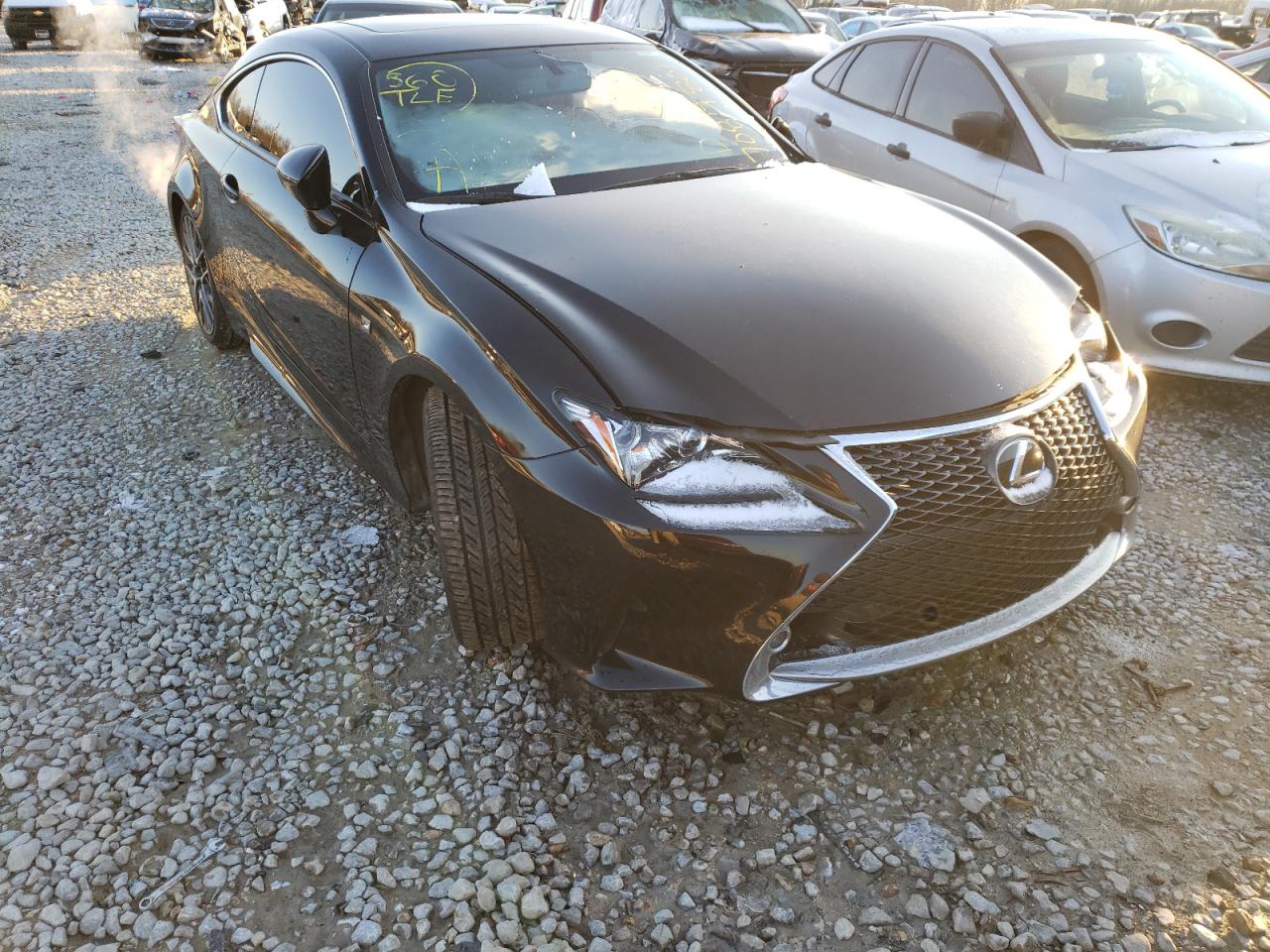 LEXUS RC 350 2015 with VIN JTHHE5BC0F5008750 - Photo from auction